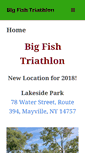 Mobile Screenshot of bigfishtriathlon.com